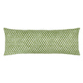 The Green Sprig Extra Long Lumbar Throw Pillow
