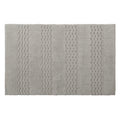 The Grey Shoreline Weave Bath Mat