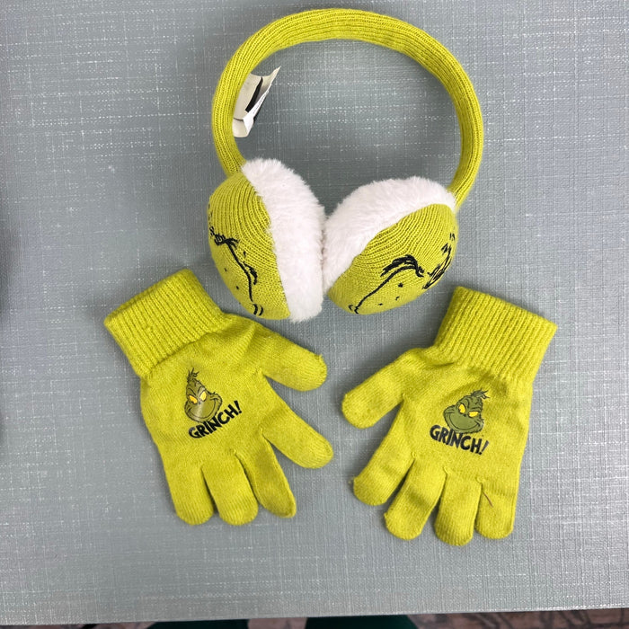The Grinch Winter Earmuffs and Gloves Set