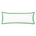 The Linden Green Extra Long Lumbar Throw Pillow