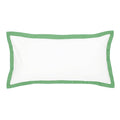 The Linden Green Throw Pillow