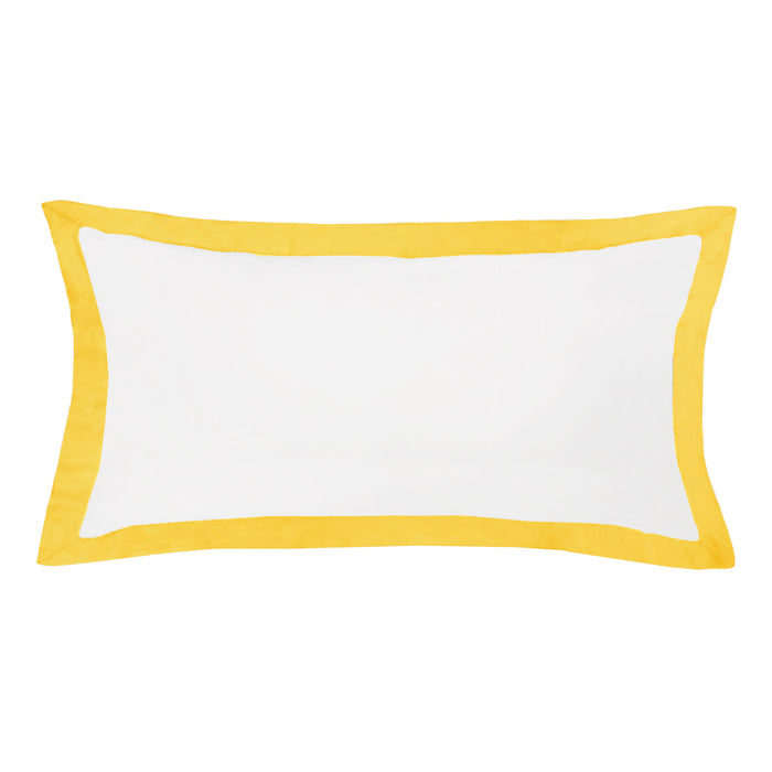 The Linden Yellow Throw Pillow