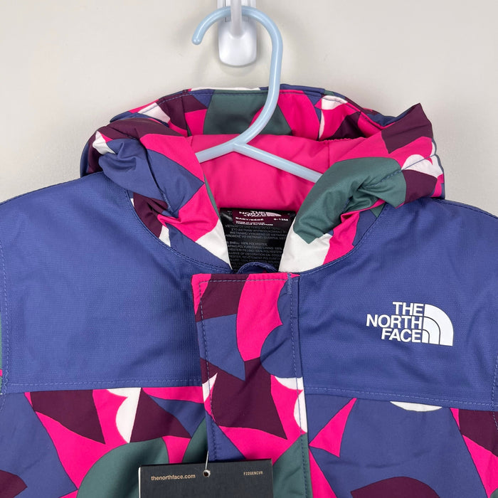 The North Face Baby Freedom Snow Suit Mr. Pink Big Abstract Print 6-12 Months NWT