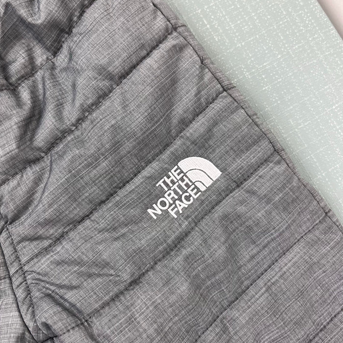 The North Face Baby Reversible Perrito Snow Pants Gray Woodland Animals 3-6 Months