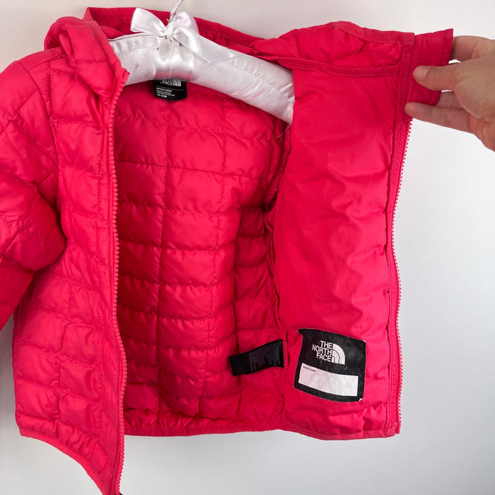 The North Face Baby ThermoBall Hooded Jacket Pink 18-24 Months
