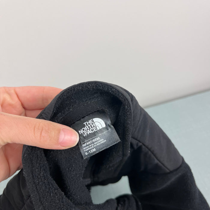 The North Face Black Denali Fleece Jacket 6-12 Months