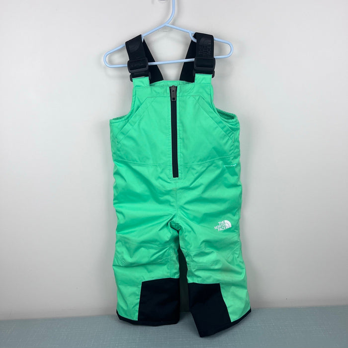 The North Face Freedom Snow Bibs Chlorophyll Green 2T