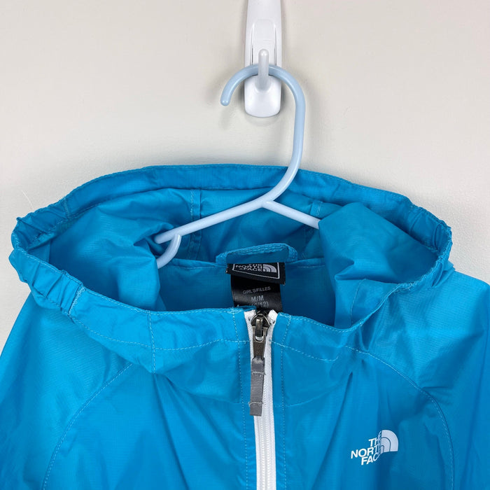 The North Face Girls Blue Hydrenalite Windbreaker Rain Jacket 10/12