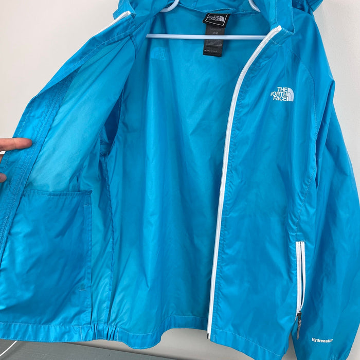 The North Face Girls Blue Hydrenalite Windbreaker Rain Jacket 10/12