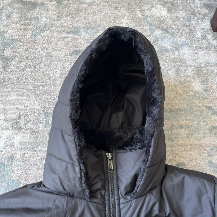 The North Face Girls Mossbud Swirl Parka Black XL 18