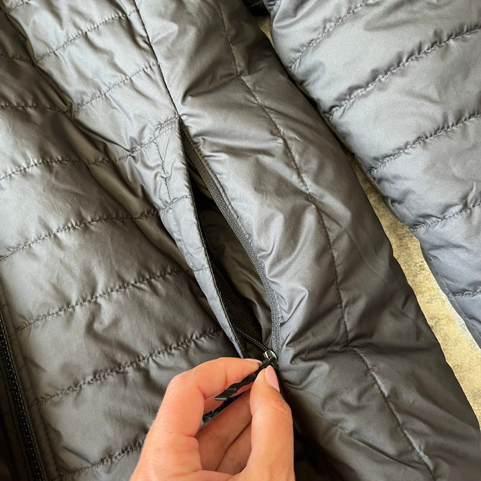 The North Face Girls Mossbud Swirl Parka Black XL 18