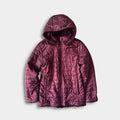 The North Face Girls Mossbud Swirl Parka Deep Garnet Red Large 14/16