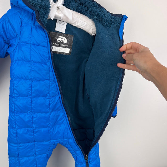 The North Face Infant Thermoball Eco Bunting Snow Suit Blue 6-12 Months