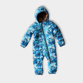 The North Face Thermoball Eco Bunting One Piece Snow Suit Shady Blue 18-24 Months NWOT