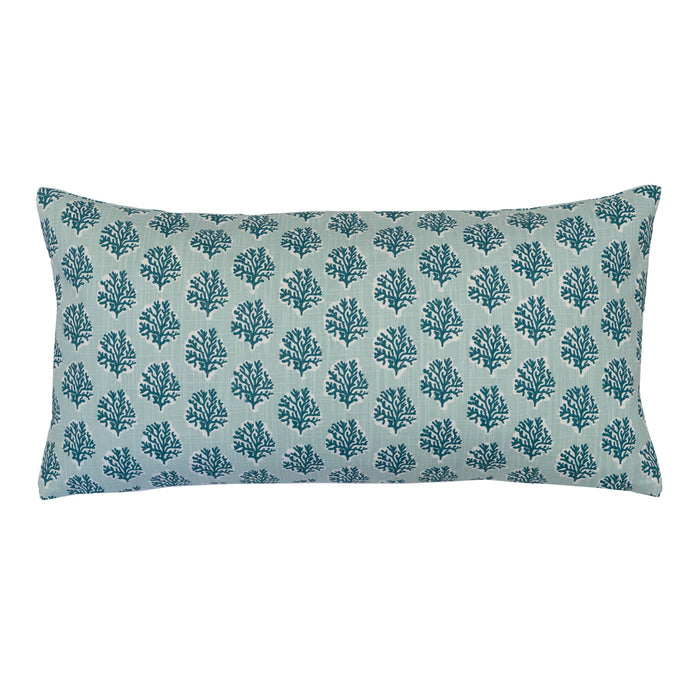 The Seafoam Marine Reef Throw Pillow