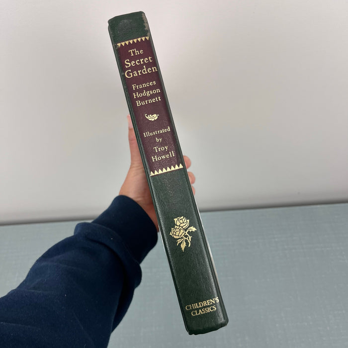 The Secret Garden Frances Hodgson Burnett Illustrated Hardcover Book Vintage 1987
