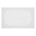 The White Ellipse Bath Mat