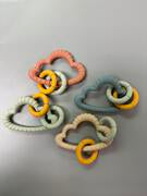 Three Hearts & Co. All Silicone Cloud Teether