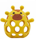 Three Hearts & Co. Funny 3d Giraffe Teether Silicone