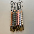 Three Hearts & Co. Grande Eden Pacifier & Toy Clip