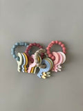 Three Hearts & Co. Key Rattle Teether
