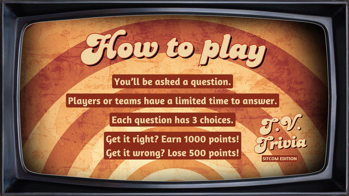 TV Trivia: Sitcom Edition