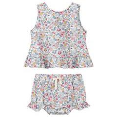 Vignette Aria Set | Blue Retro Floral