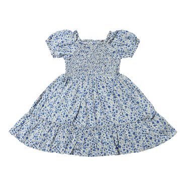Vignette Dehlia Dress | Blue Meadow Flowers