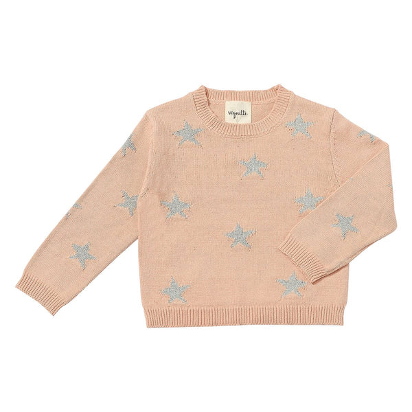 Vignette Robyn Sweater | Pink Star Knit