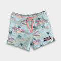 Vineyard Vines Boys Chappy Swim Trunk Crystal Blue 4T