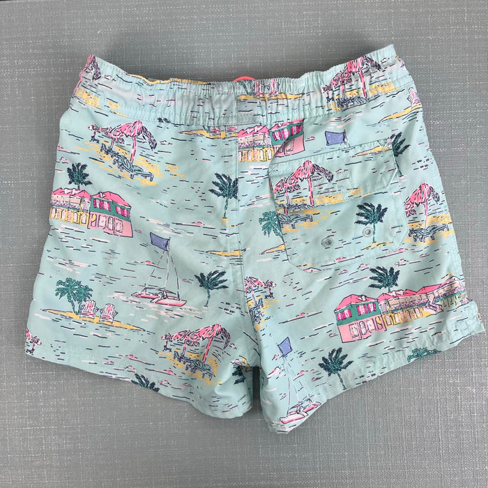 Vineyard Vines Boys Chappy Swim Trunk Crystal Blue 4T