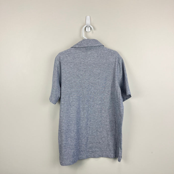Vineyard Vines Edgartown Polo Shirt Gray S 8-10