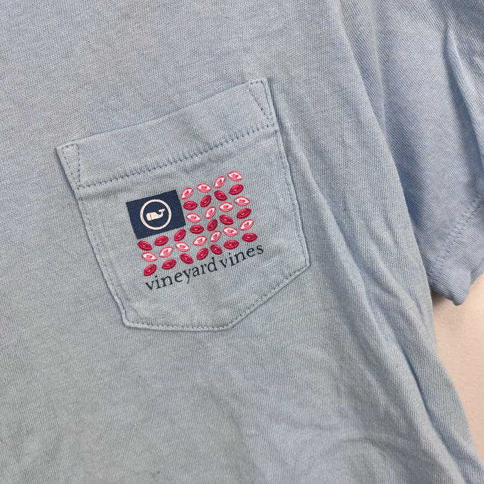 Vineyard Vines Football Flag Pocket T-Shirt 6