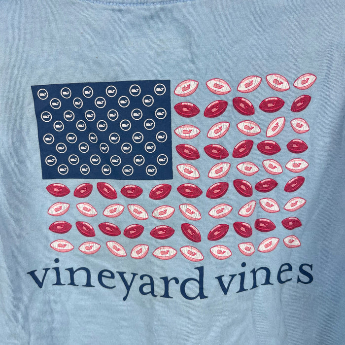 Vineyard Vines Football Flag Pocket T-Shirt 6