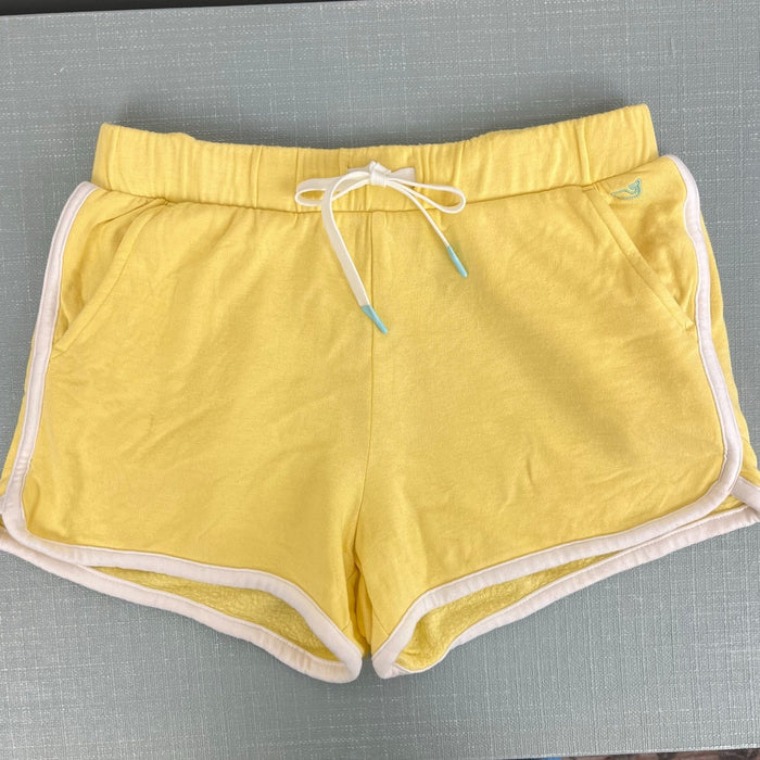 Vineyard Vines Girls' Dreamcloth Shorts Lemon Twist M 10-12
