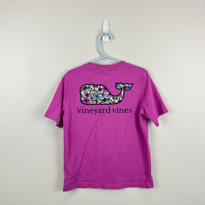Vineyard Vines Girls Short Sleeve Whale Pocket T-Shirt 6