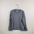 Vineyard Vines Long Sleeve Halloween Glow-In-The-Dark Tombstone Pocket T-Shirt 7