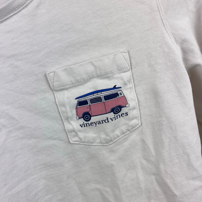 Vineyard Vines Long Sleeve Surf Van Pocket T-Shirt M 10-12