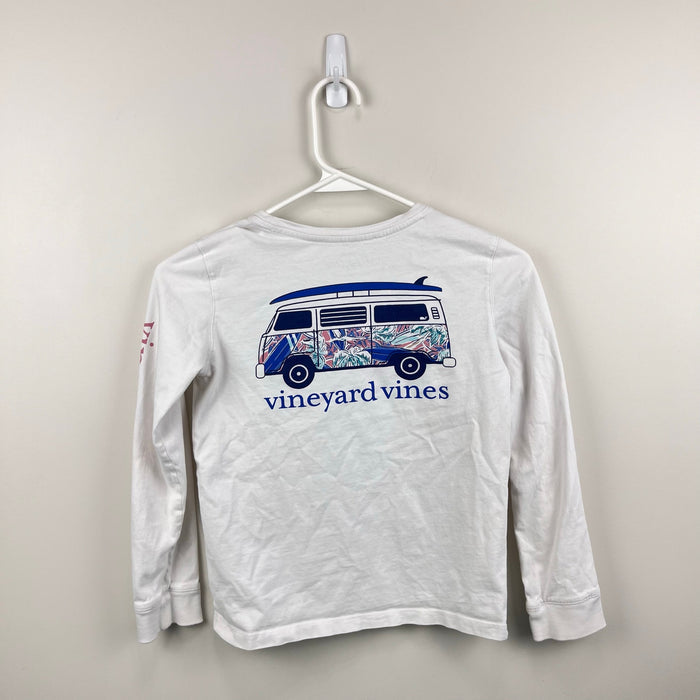 Vineyard Vines Long Sleeve Surf Van Pocket T-Shirt M 10-12