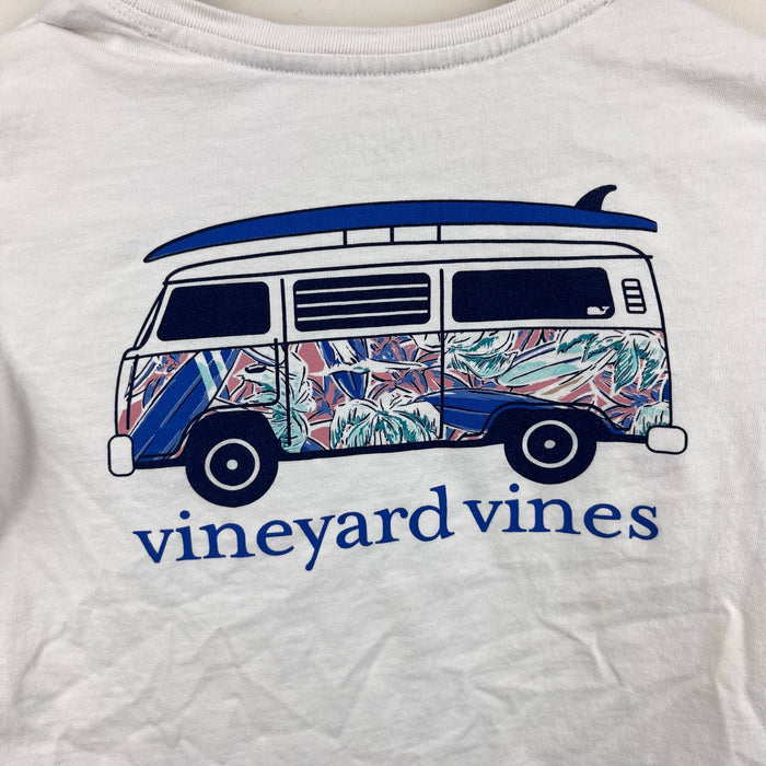 Vineyard Vines Long Sleeve Surf Van Pocket T-Shirt M 10-12