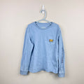 Vineyard Vines Long Sleeve Whale Pocket T-Shirt Blue School 7
