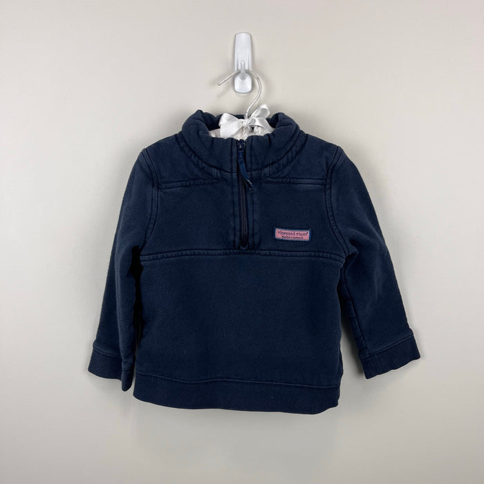 Vineyard Vines Navy Blue Shep Shirt 3T