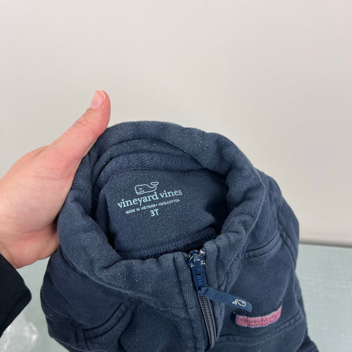 Vineyard Vines Navy Blue Shep Shirt 3T