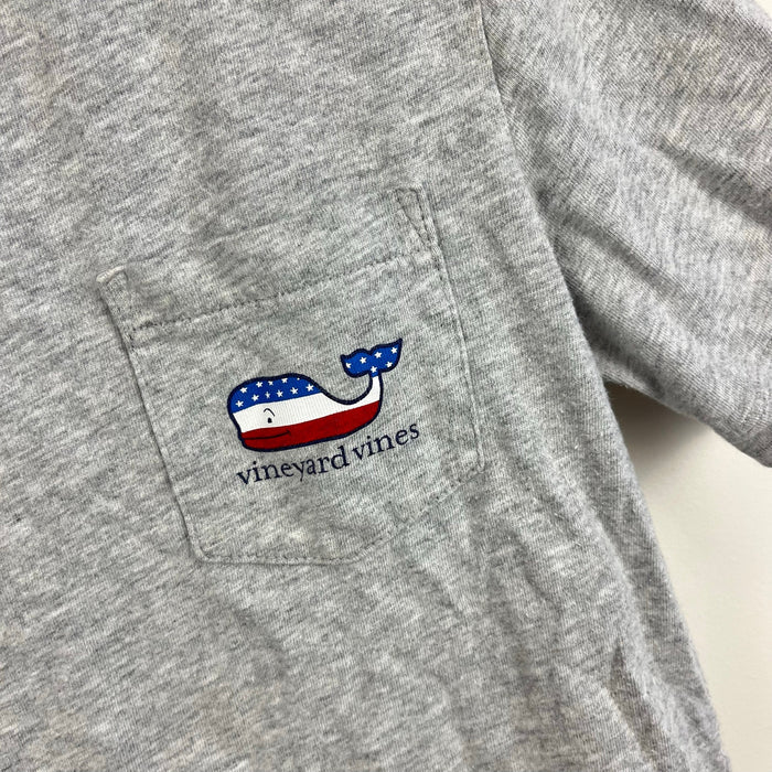 Vineyard Vines Short Sleeve American Flag Whale Pocket T-Shirt 6
