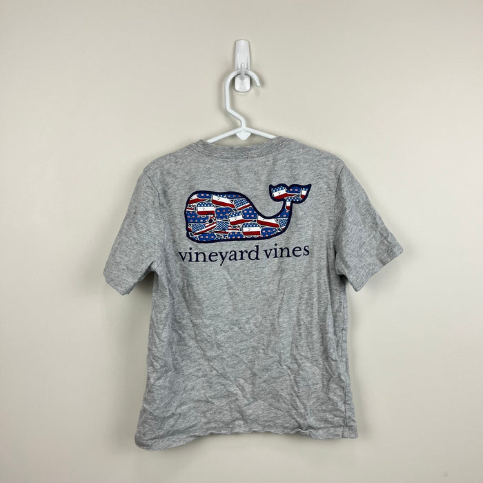 Vineyard Vines Short Sleeve American Flag Whale Pocket T-Shirt 6