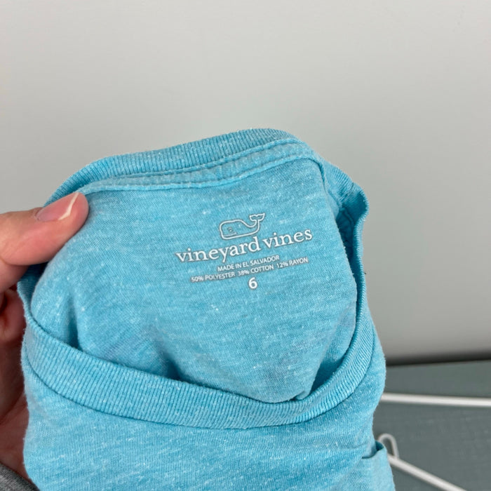 Vineyard Vines Short Sleeve Blue Whale Pocket Tee Shirt 6