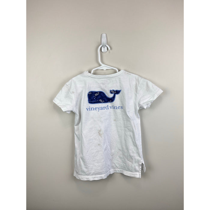 Vineyard Vines Short Sleeve Whale Pocket T-Shirt XS 5-6