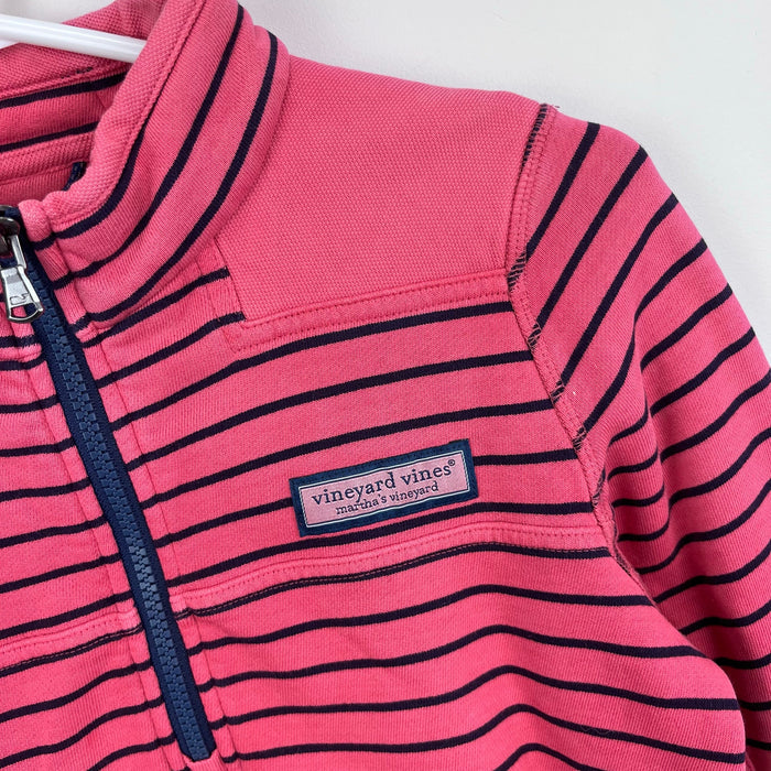 Vineyard Vines Striped Nantucket Red Shep Shirt S 8-10