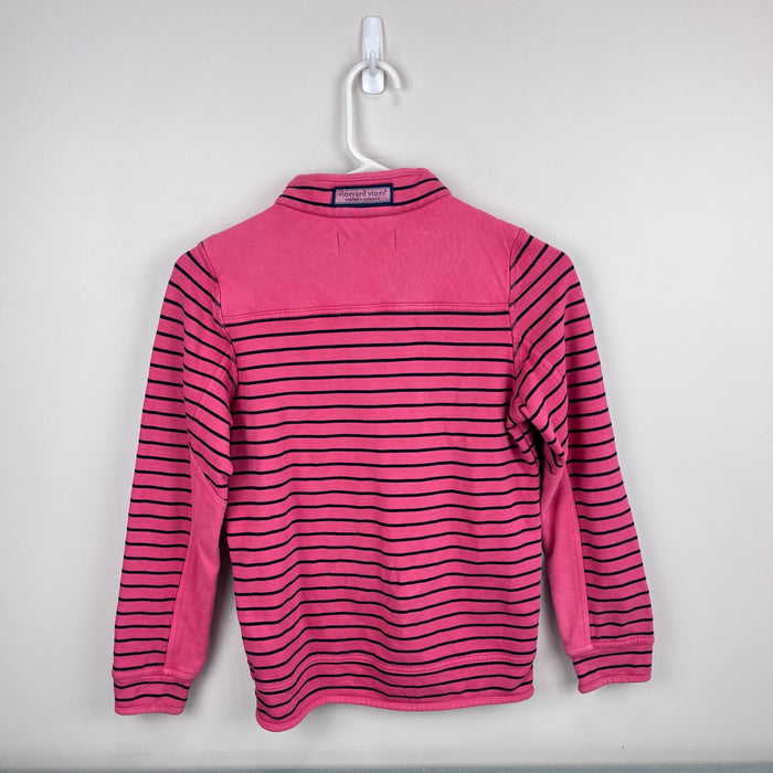 Vineyard Vines Striped Nantucket Red Shep Shirt S 8-10