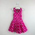Vintage Amy Too! Pink Polka Dot Party Dress 4T